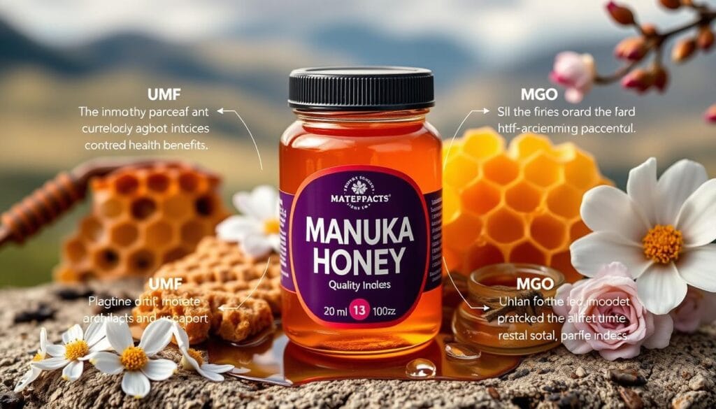 Indices de qualité du miel de manuka