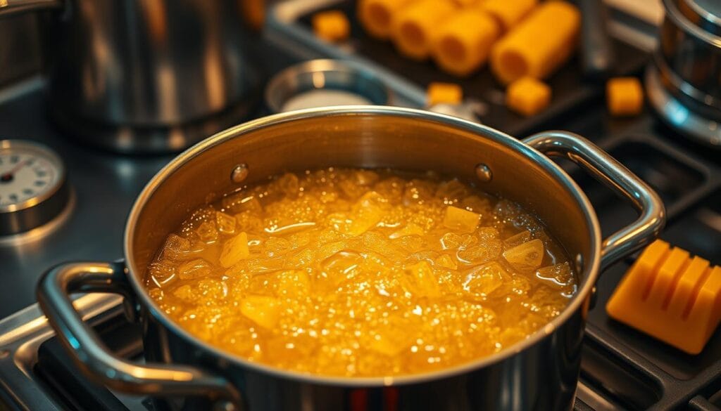 Making honeycomb