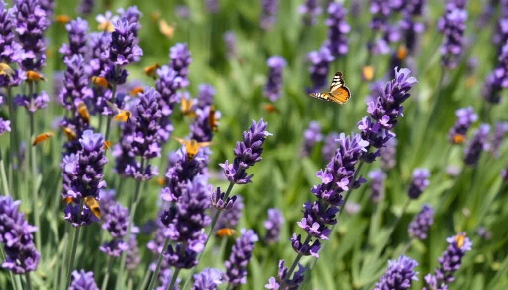 Pollinisateurs sur lavande