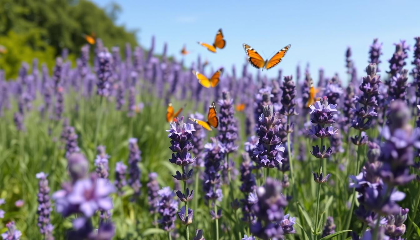 lavande a papillon