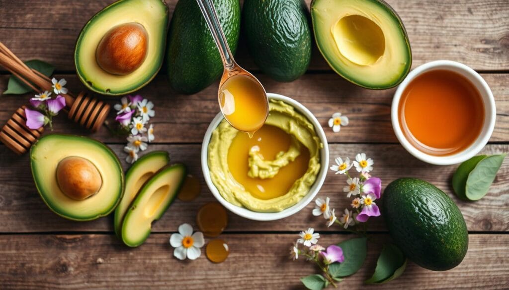 recette beauté masque visage miel avocat